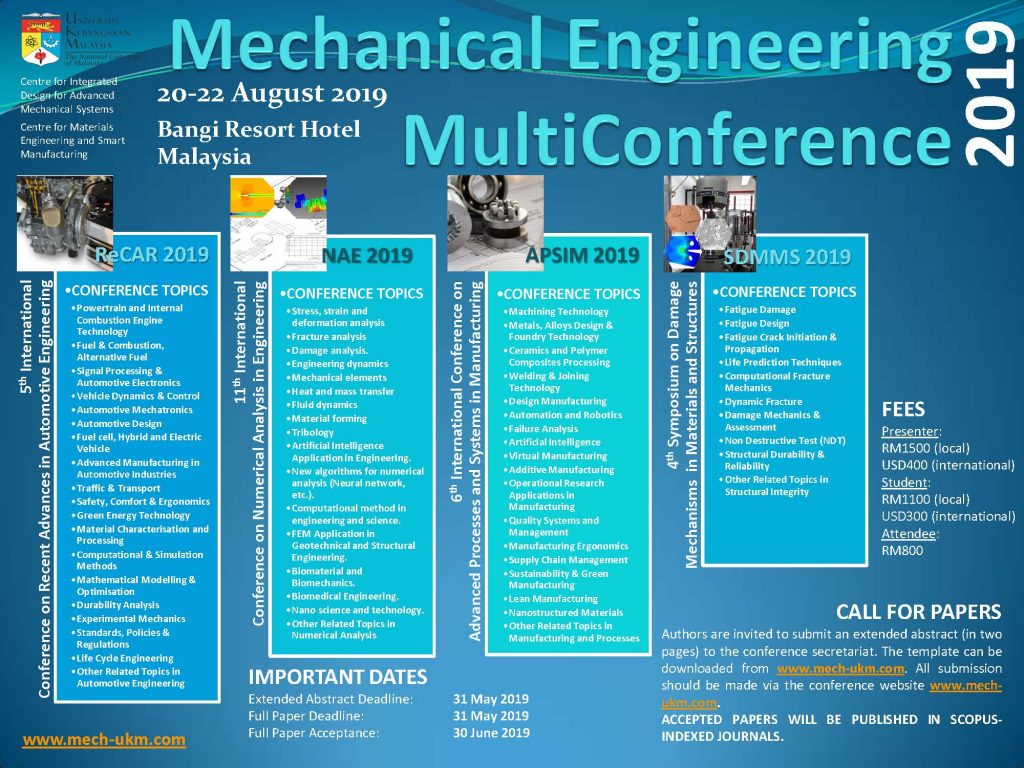 Mechanical Engineering Multi Conference 2019 Fakultas Teknik Universitas Indonesia