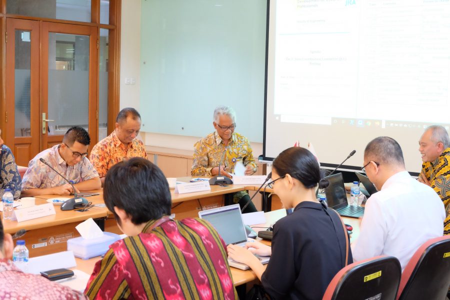  Pertemuan  Perdana UI JICA di Fakultas Teknik Universitas 