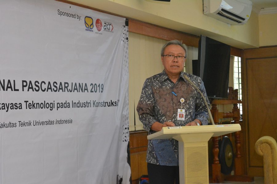 Departemen Teknik Sipil Dan Lingkungan Ui Selenggarakan Seminar Nasional Pascasarjana Fakultas Teknik Universitas Indonesia