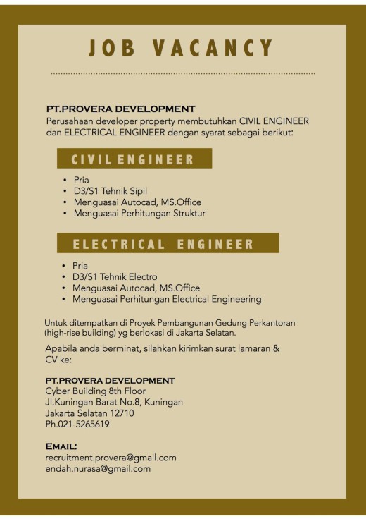 Lowongan – Fakultas Teknik Universitas Indonesia